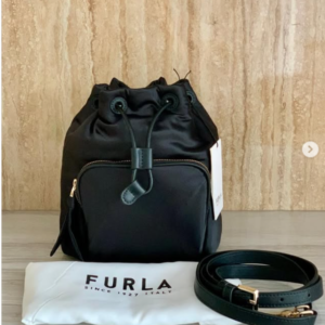 Bolsa saco furla de nylon