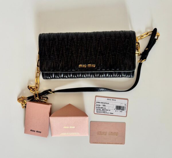 Bolsa clutch/ Tiracolo Miu Miu - Imagem 2