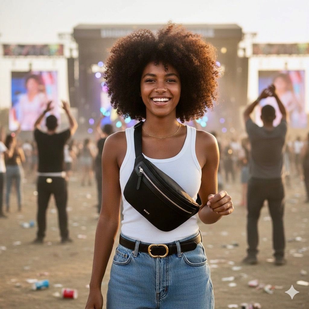 Pochete DKNY em nylon - Imagem 7