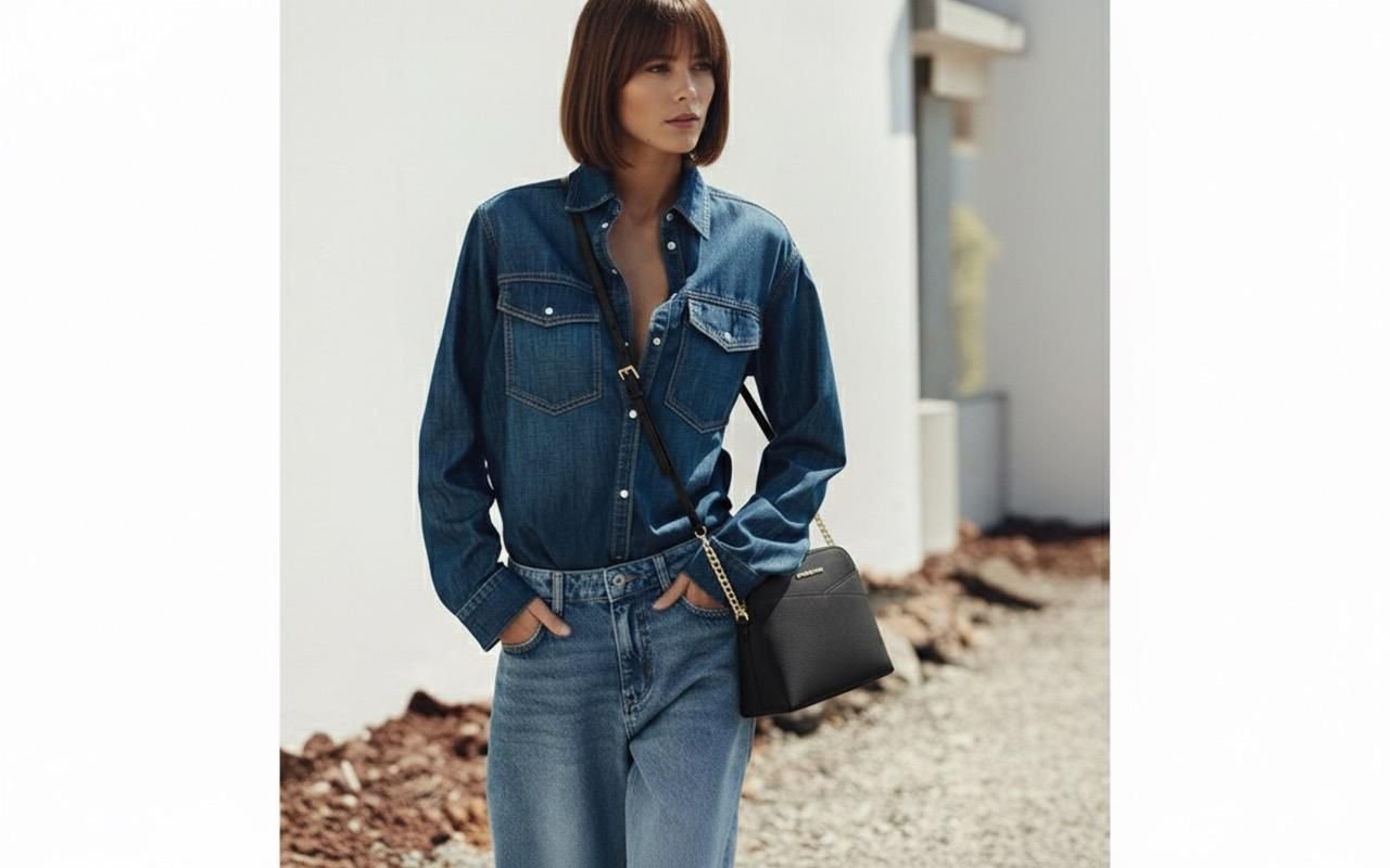 Bolsa Michael Kors a tiracolo, transversal Jet Set média - Imagem 6