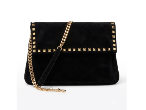 Bolsa Zara em camurça