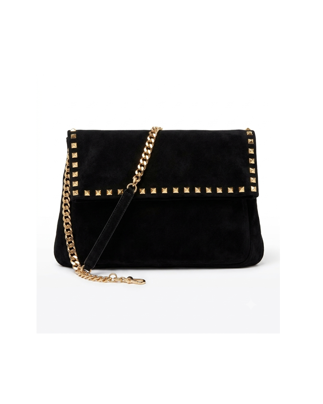 Bolsa Zara em camurça