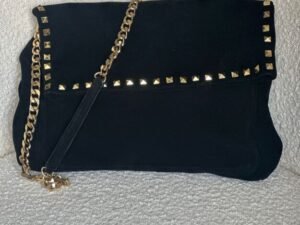 Bolsa Zara em camurça